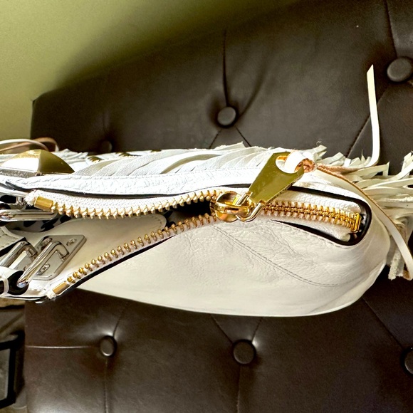 Rebecca Minkoff white leather handbag - Picture 3 of 9